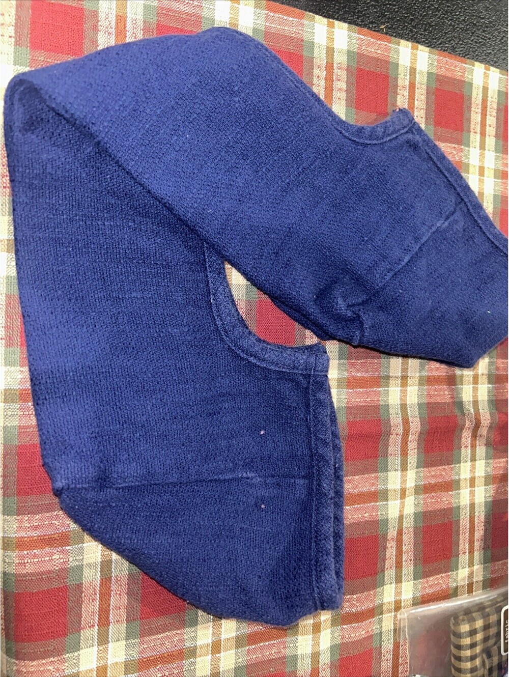 Longaberger Household Caddy Basket Fabric Liner in Indigo Blue